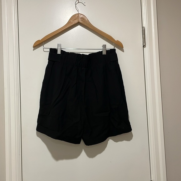 Refinery black paperbag shorts - Picture 3 of 4